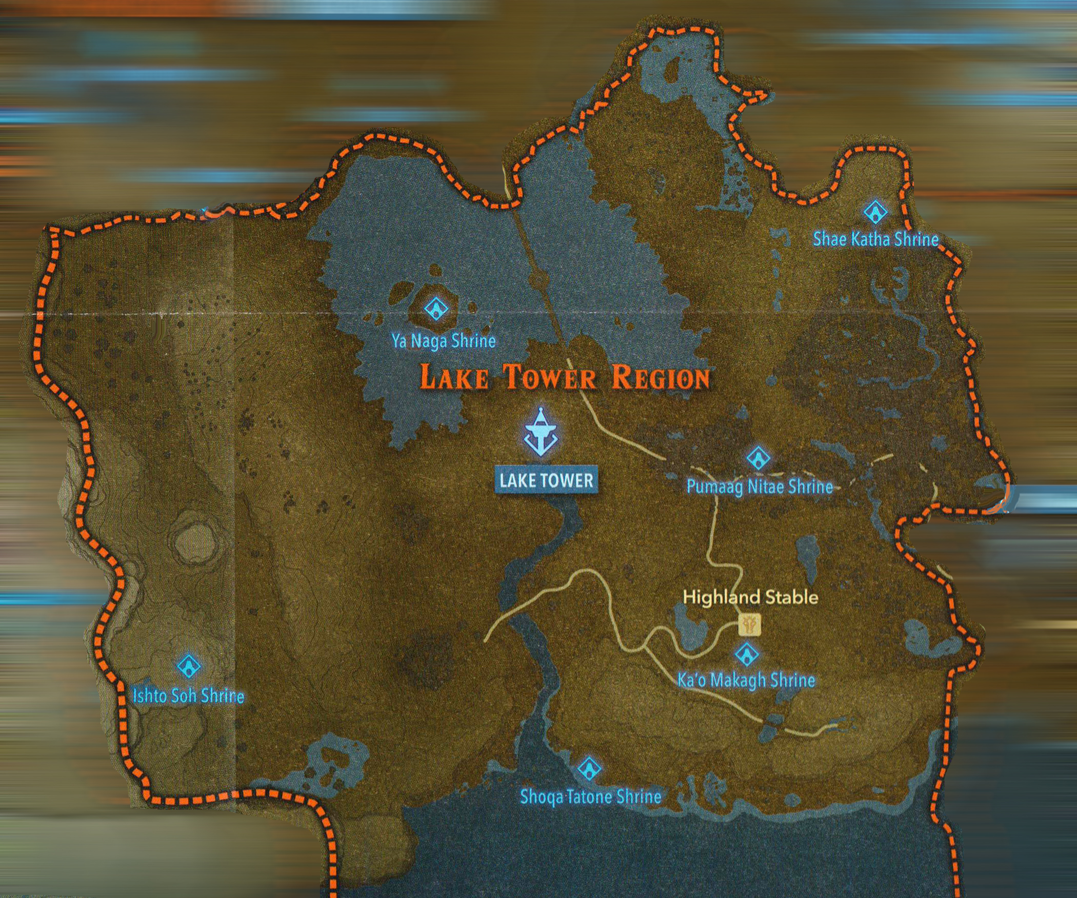 Lake Map