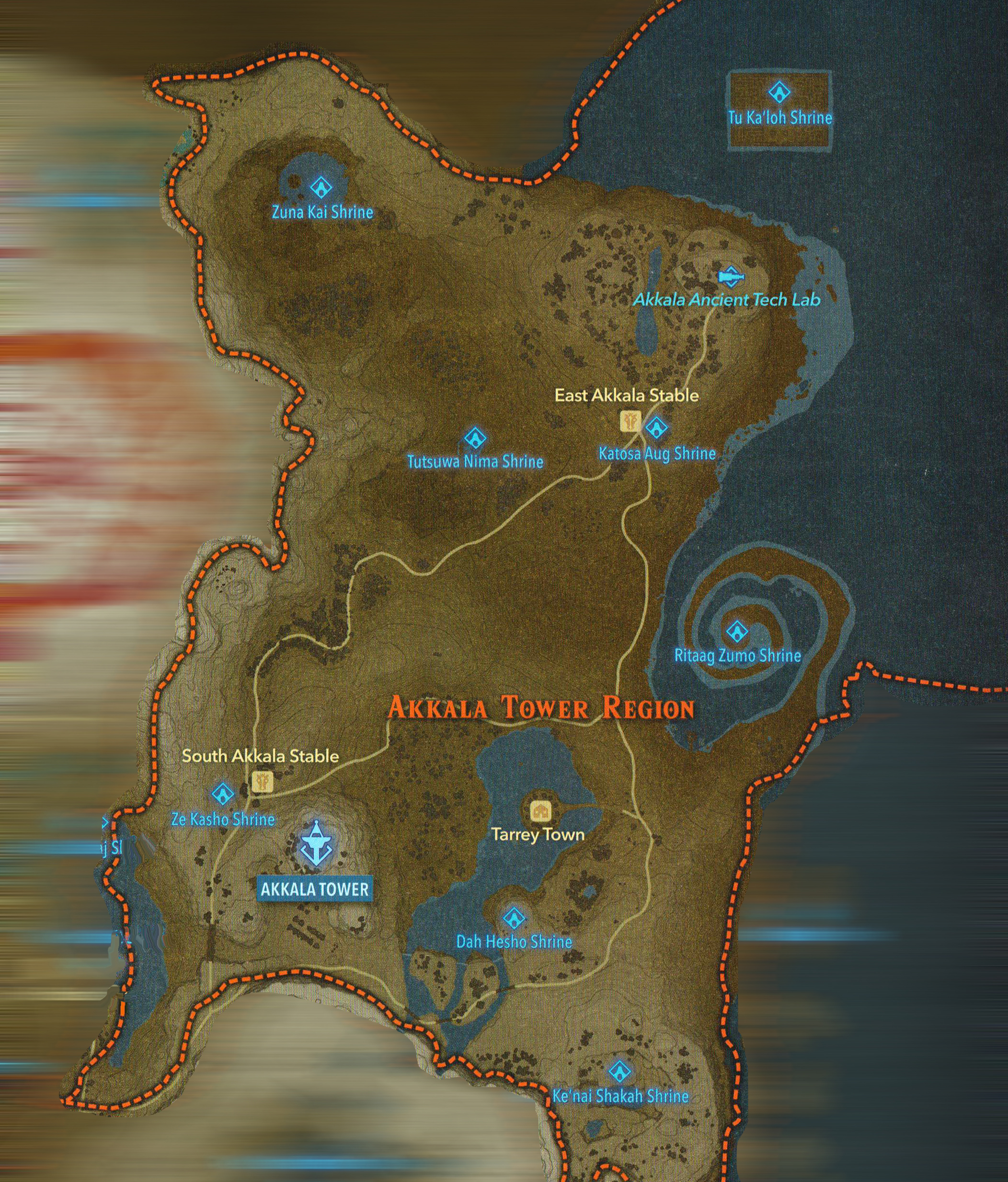 Akkala Map